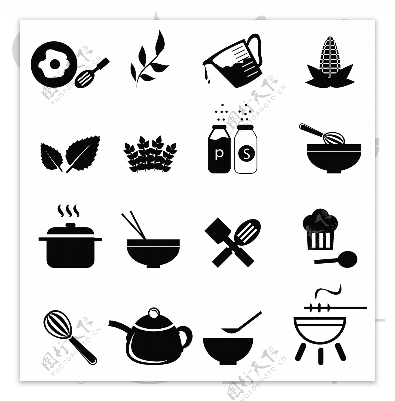 烹饪的图标