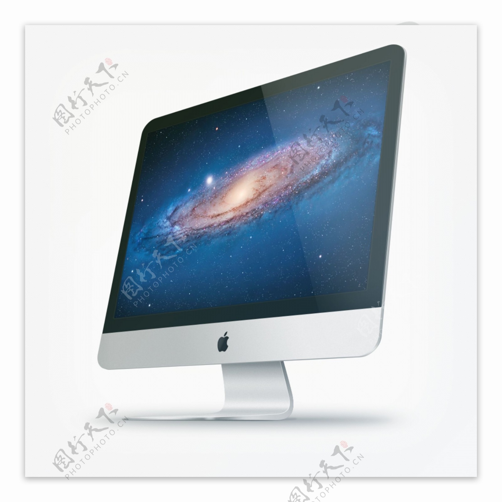 新的iMac监控模型PSD
