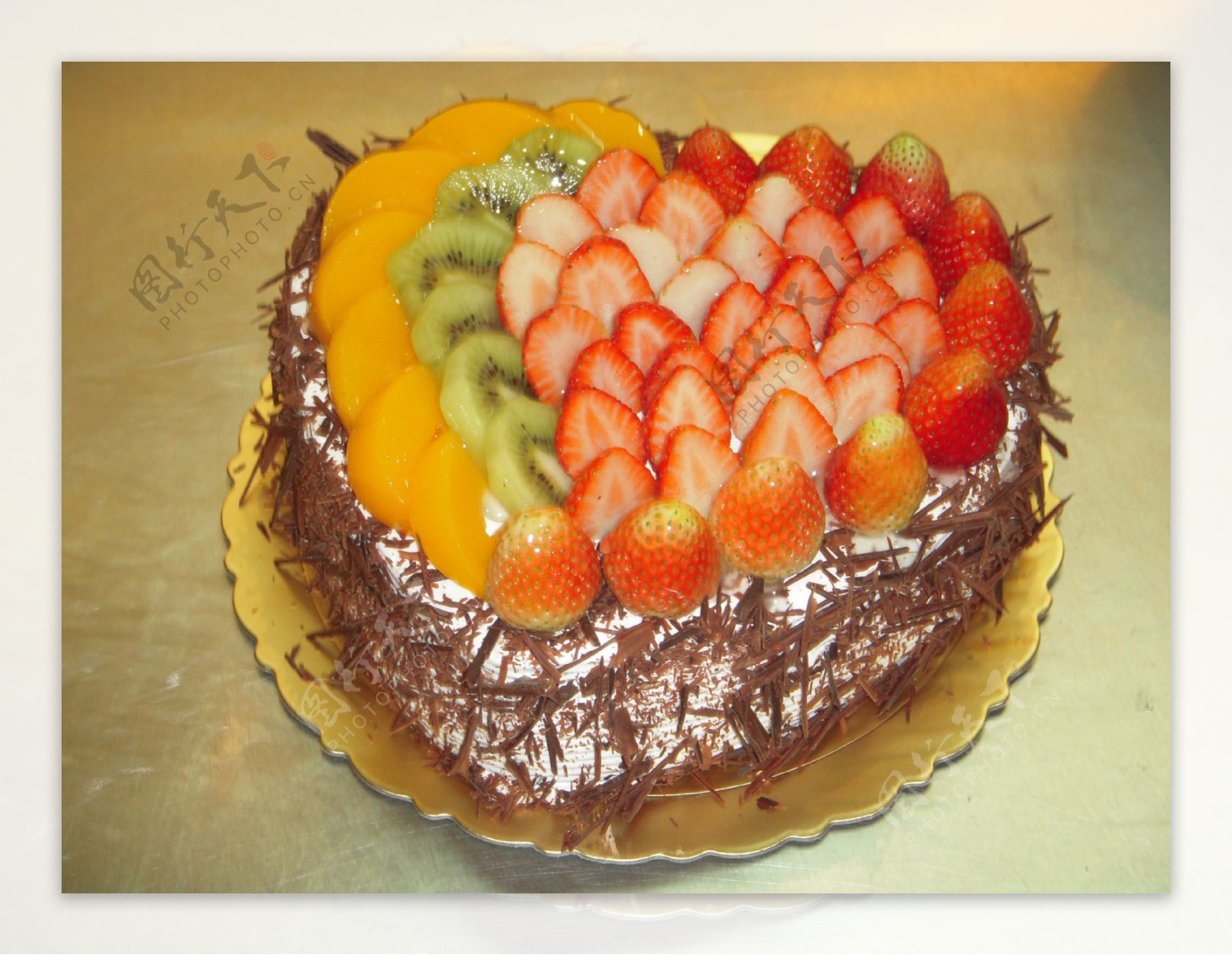 水果派(季節限定)(生日蛋糕)-歐貝拉西點專門店