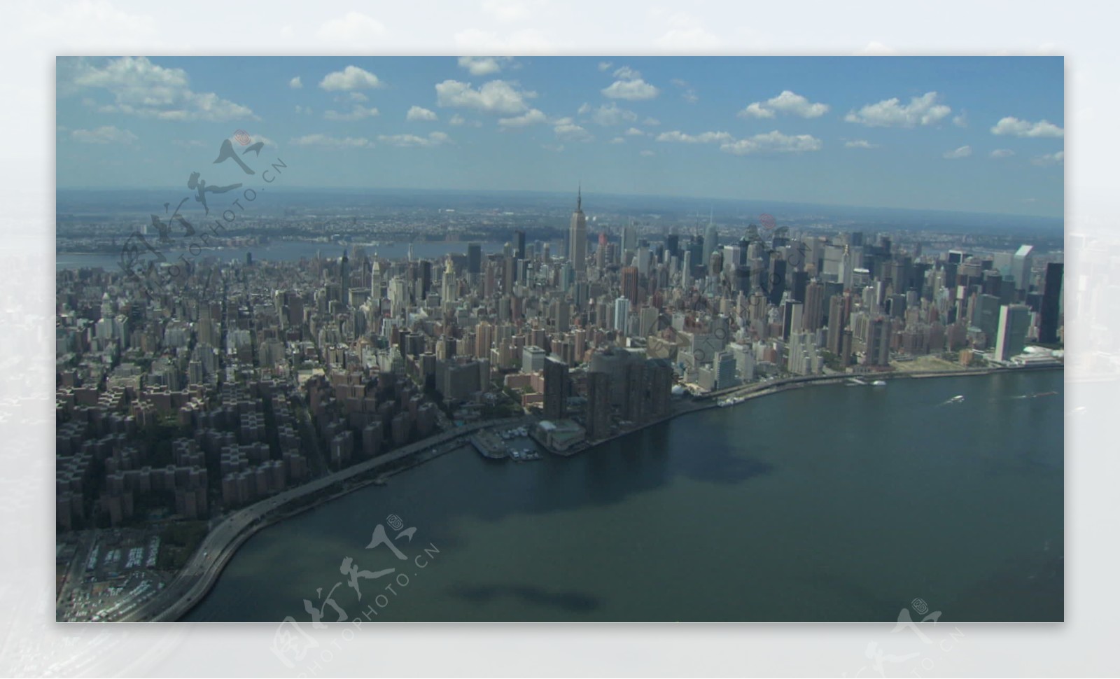 美丽的纽约市查看股票的录像视频免费下载