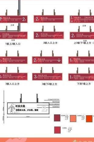 楼层指示牌设计图片