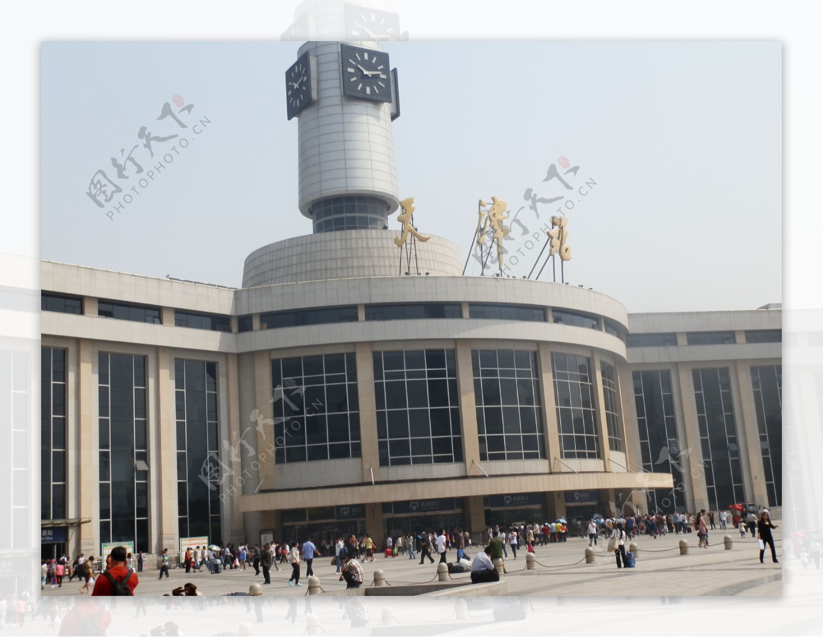 天津火车站图片