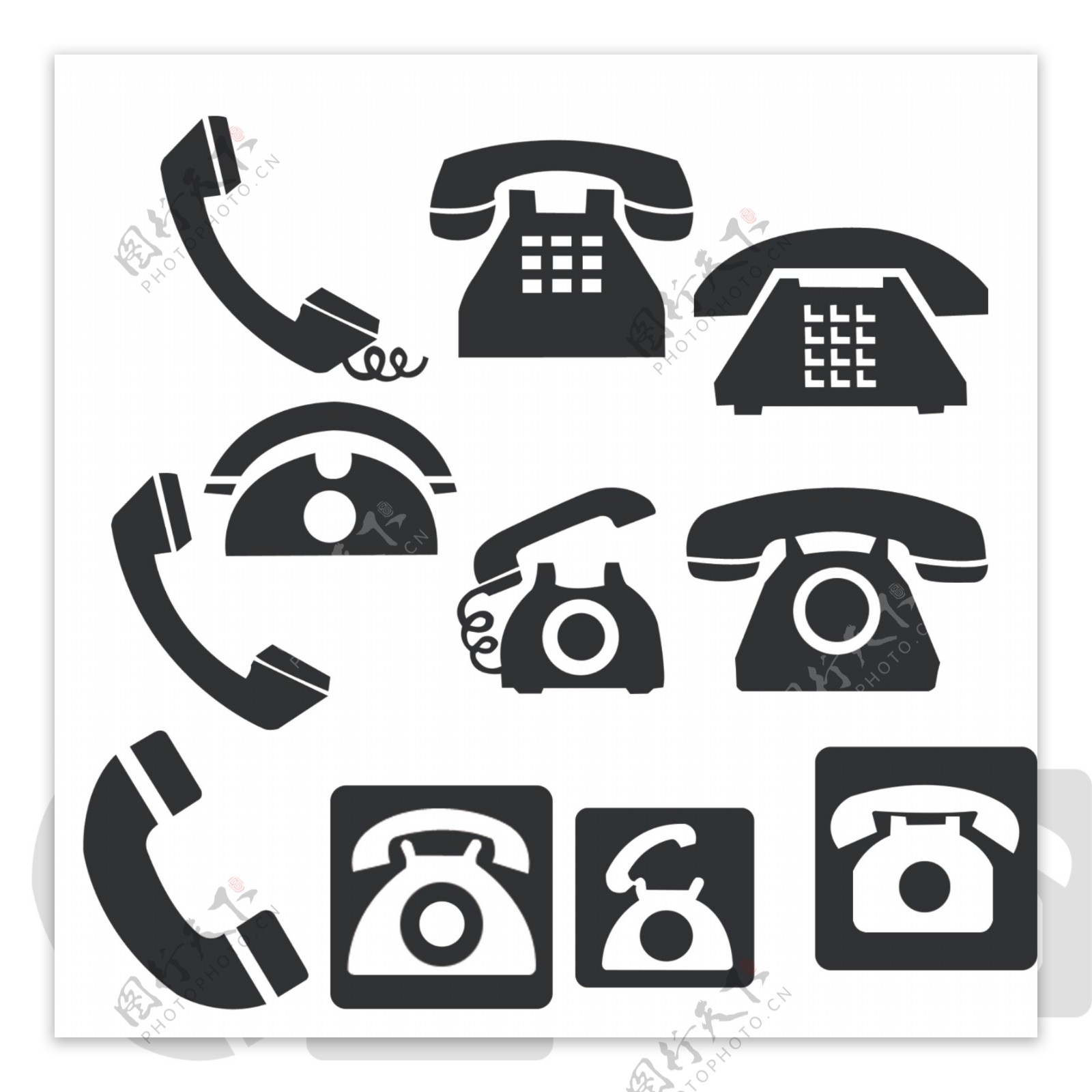 电话机常用图形图片