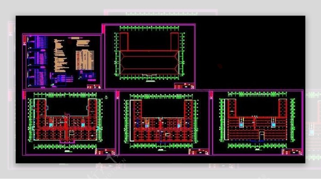 三层厂房综合楼砖混结构设计施工图