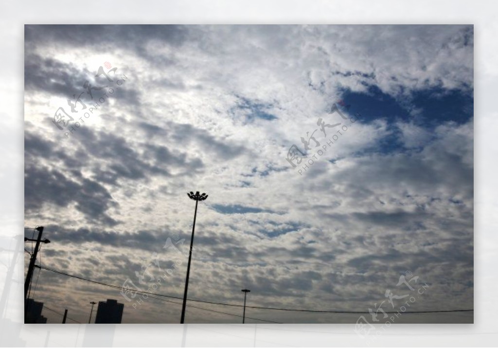 雨后的天空