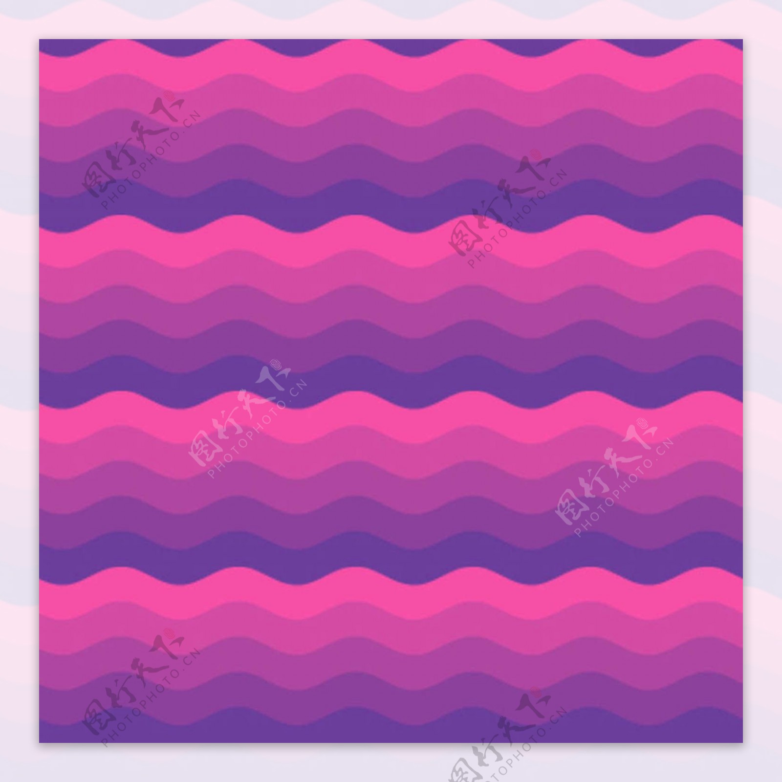 紫色波纹素材