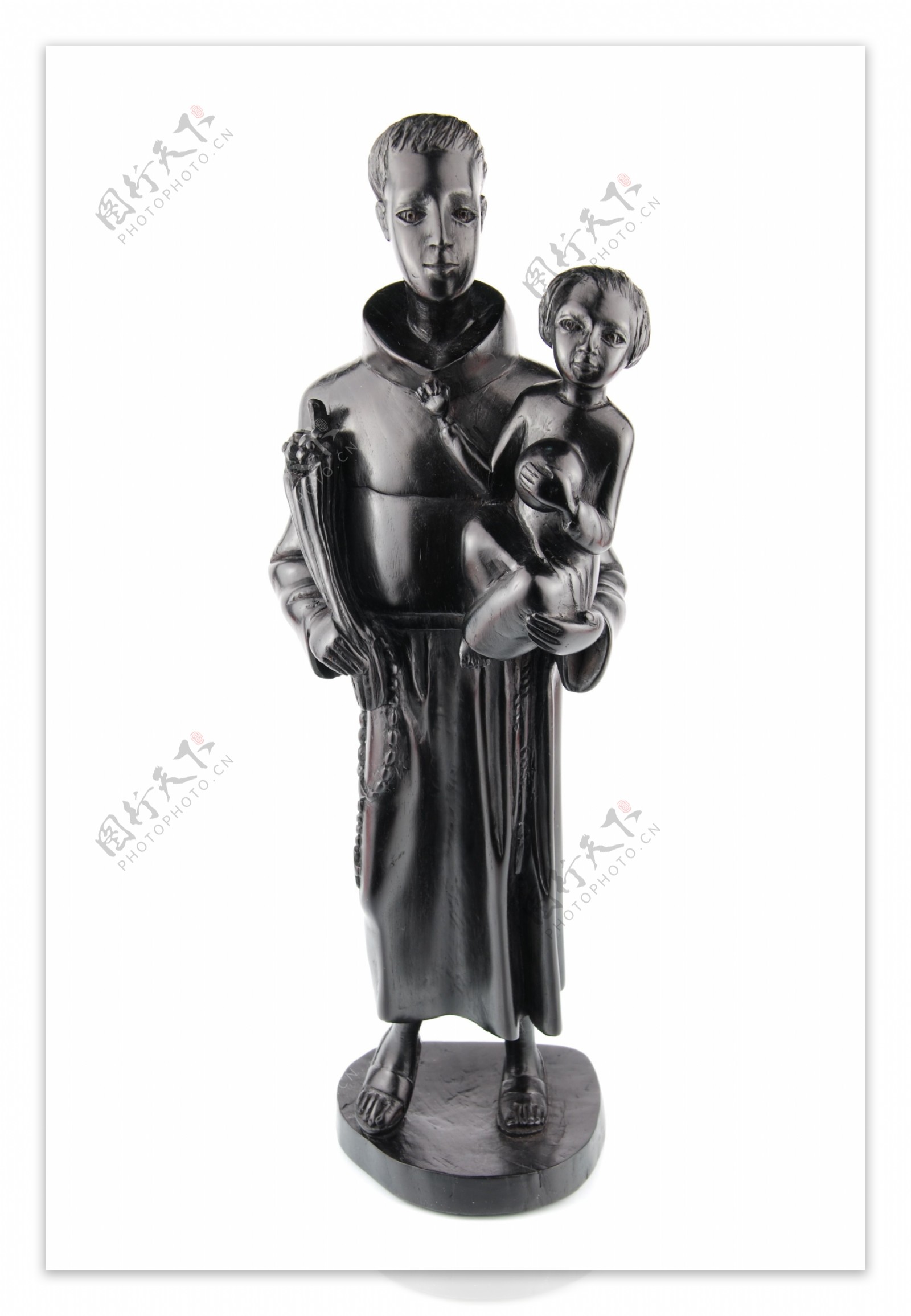 圣安东尼和耶稣布莱克伍德雕像