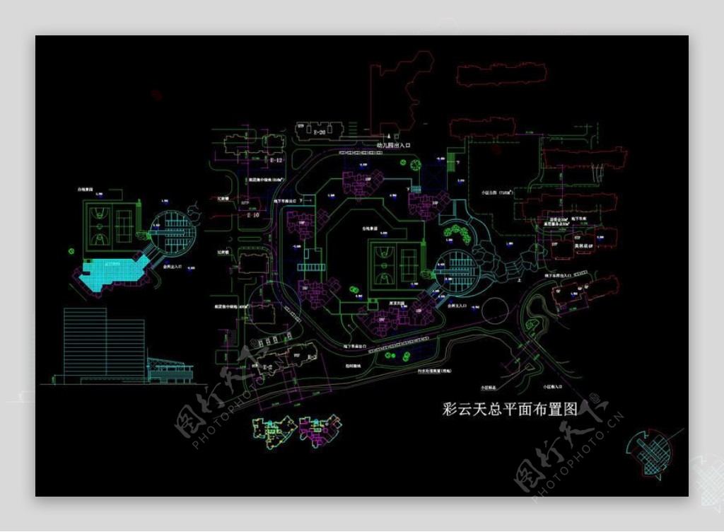 杭州景观图稿CAD图纸