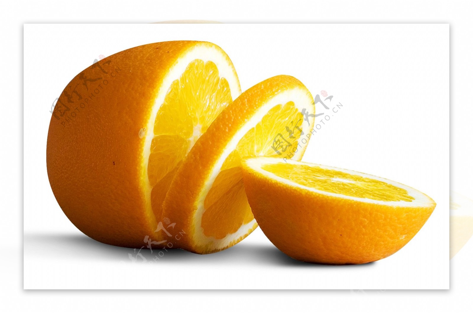 高清橙子png图片素材下载