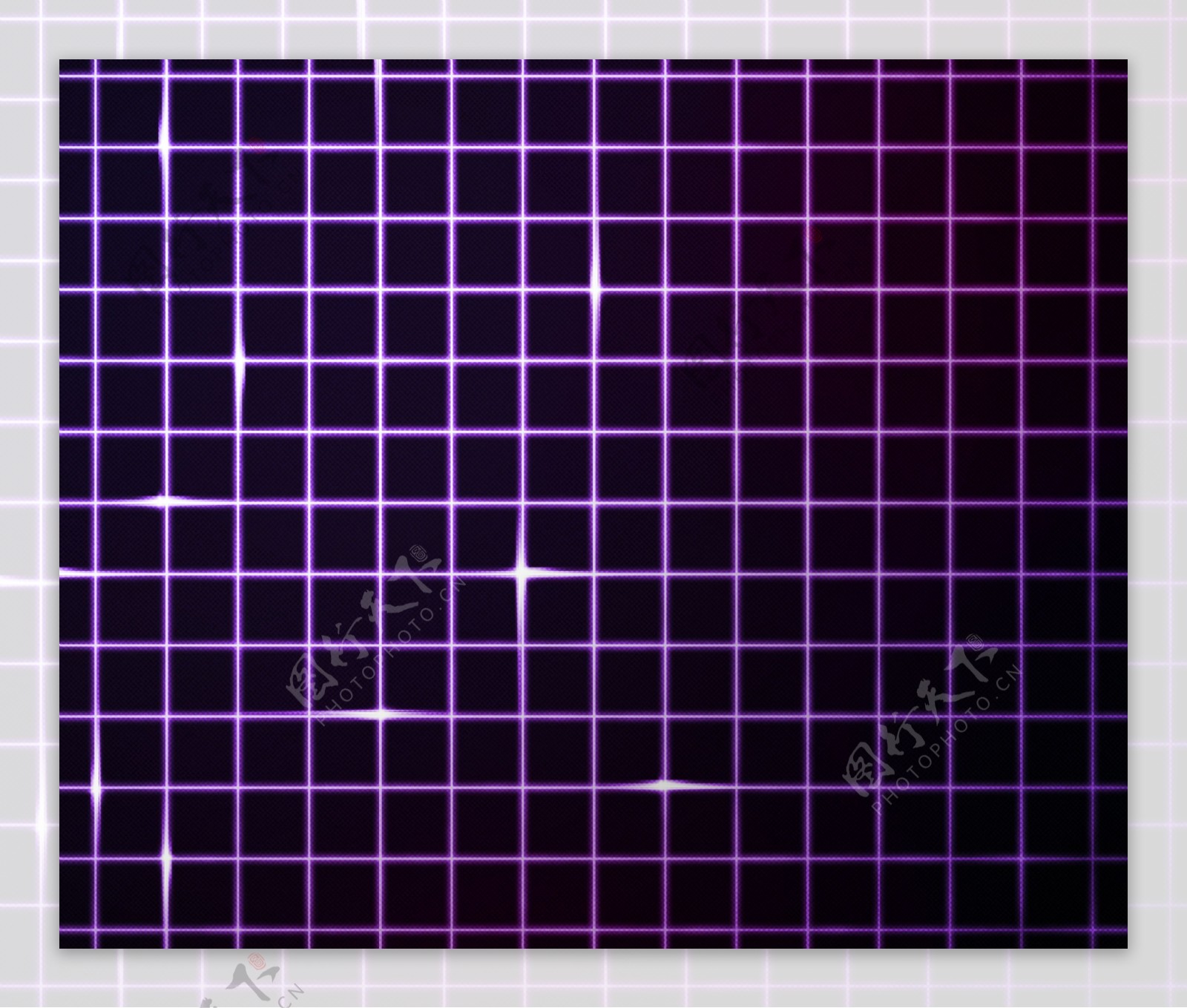 紫激光网格背景