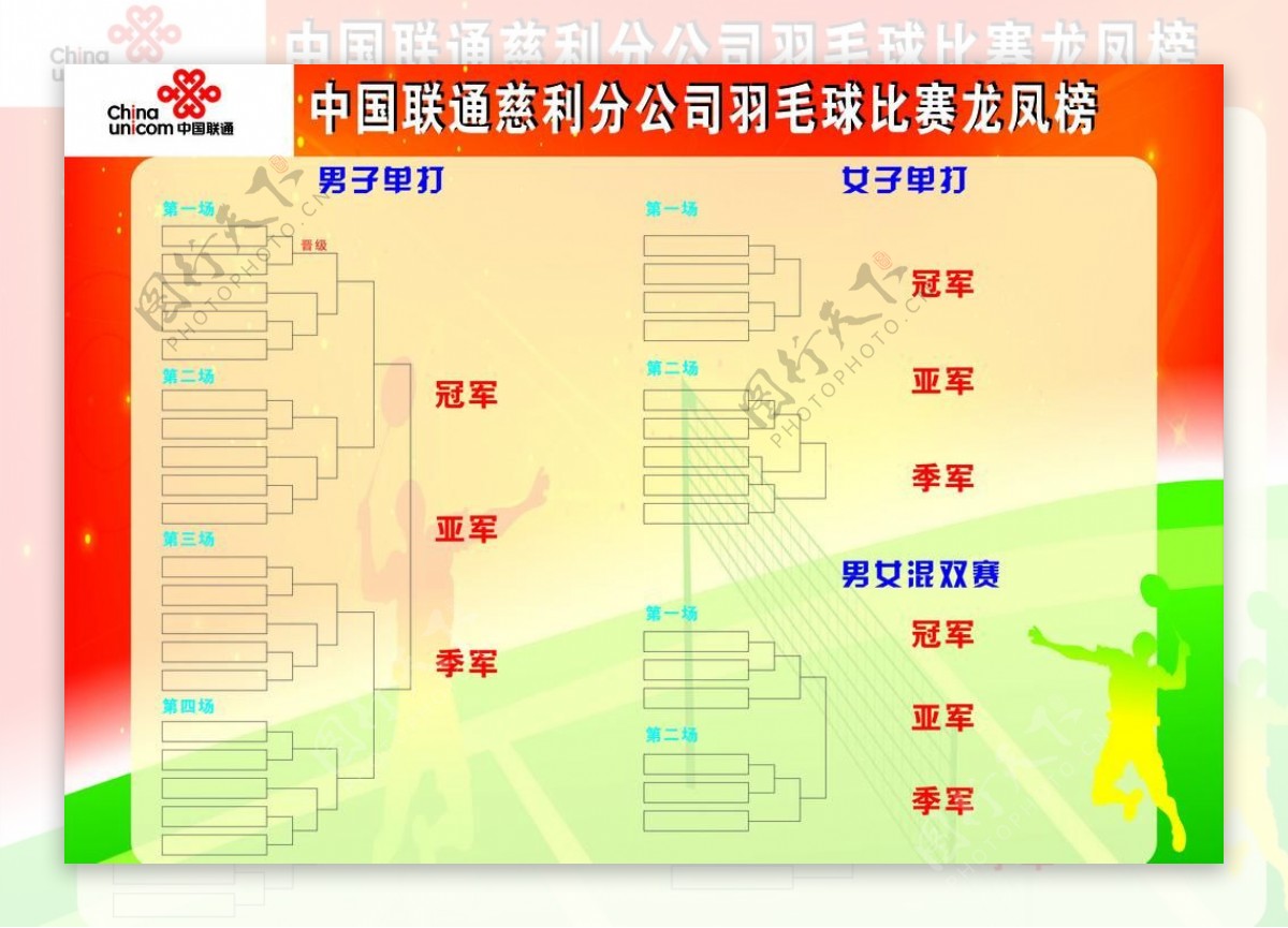 羽毛球比赛图片