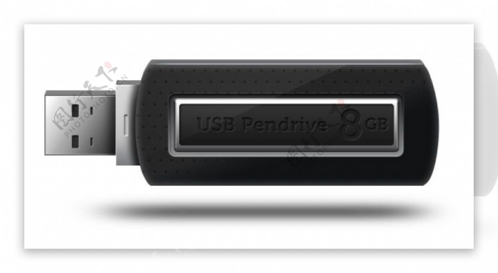 USB笔式驱动器的图标psd