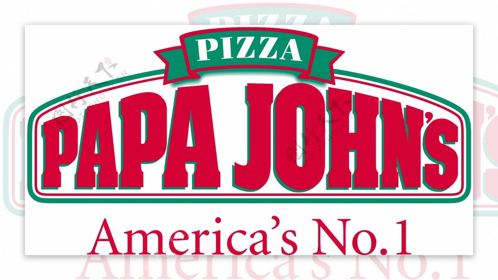 PapaJohnsPizzalogo设计欣赏PapaJohnsPizza饮料品牌标志下载标志设计欣赏