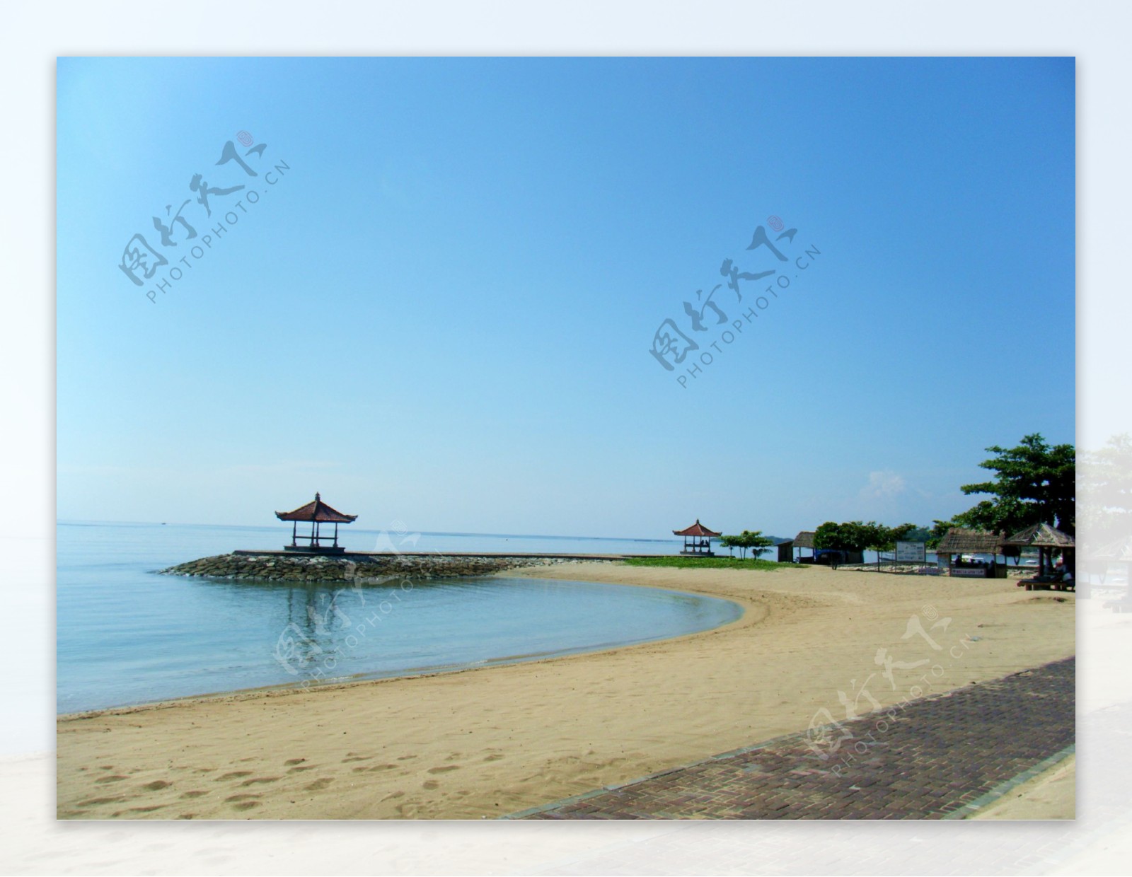 巴厘岛港丽酒店海滩图片