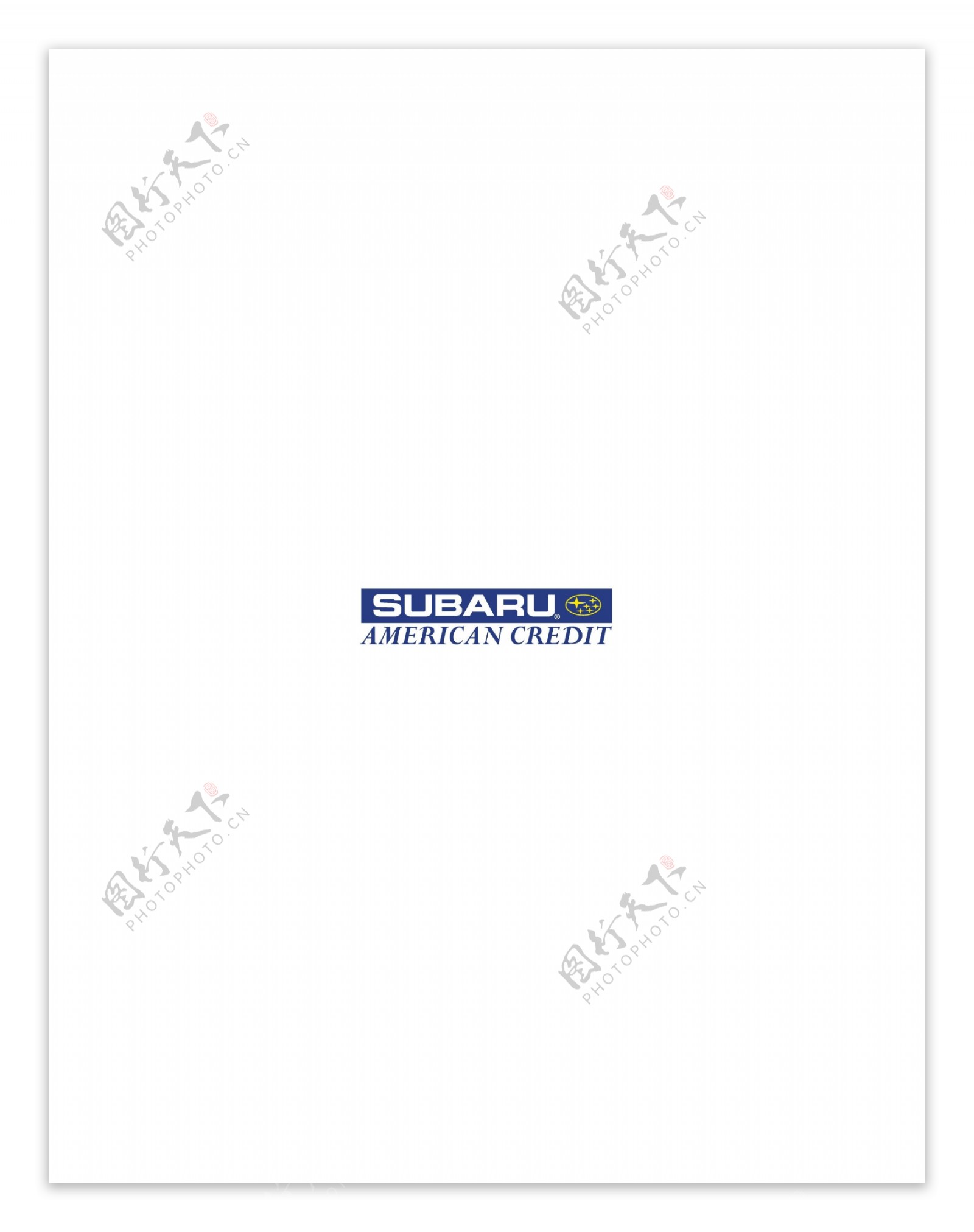SubaruAmericanCreditlogo设计欣赏SubaruAmericanCredit矢量汽车logo下载标志设计欣赏