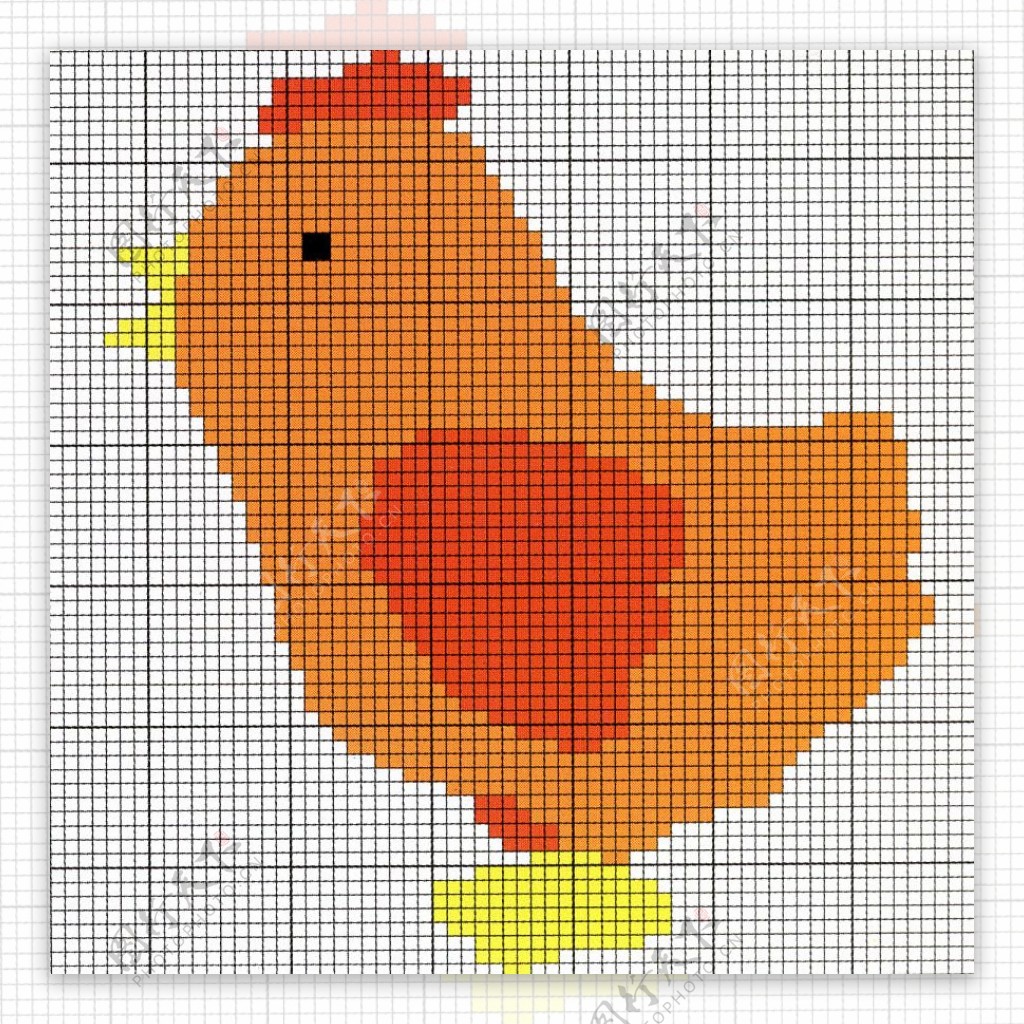 毛衫图案小鸡毛衣免费素材