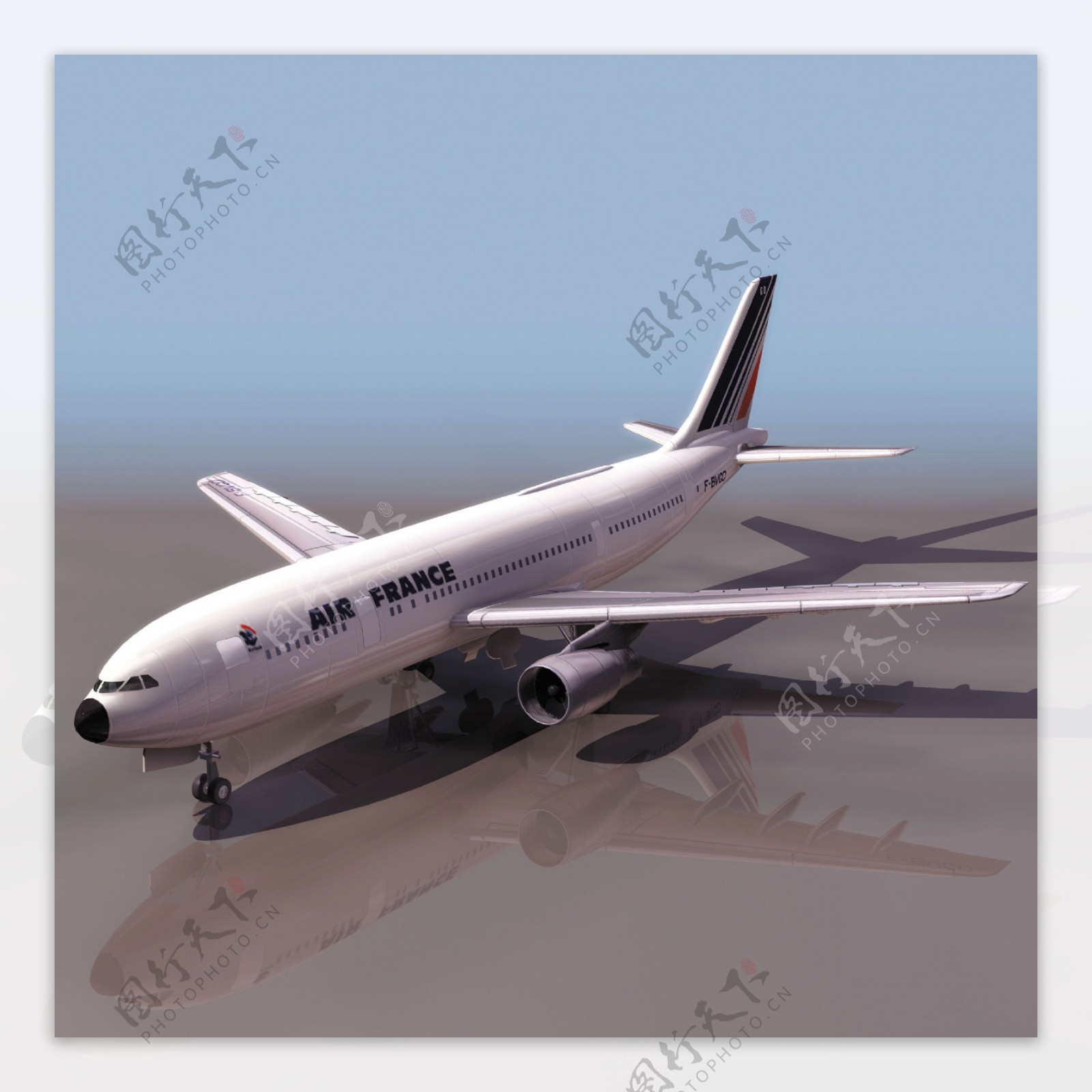 运输机客机飞机3dmax模型13