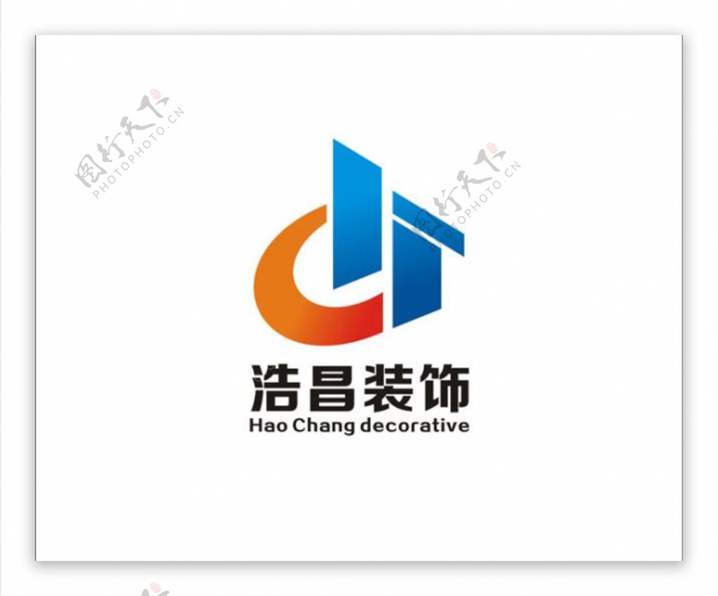 装饰公司logo矢量图