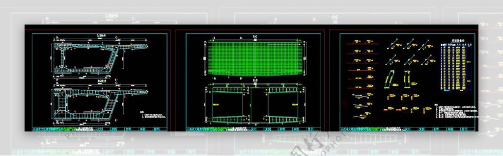 节段钢筋cad图纸