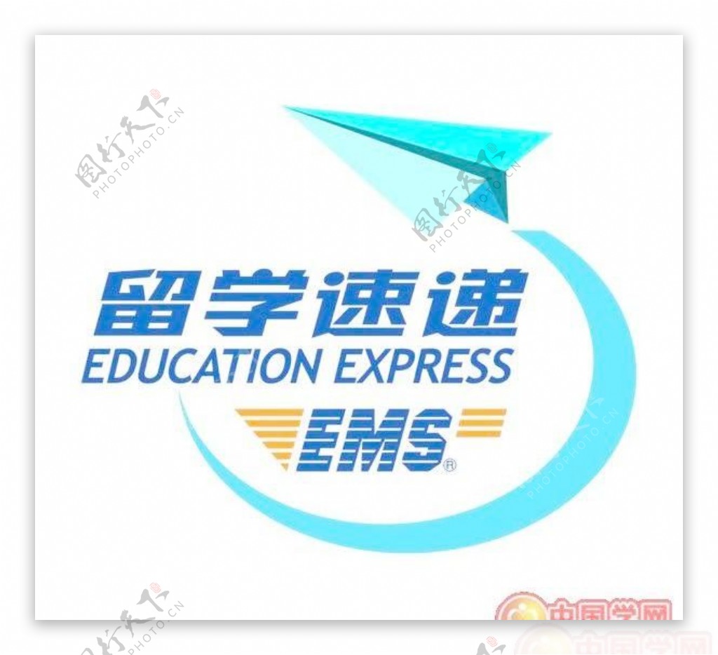 矢量中国邮政留学快递