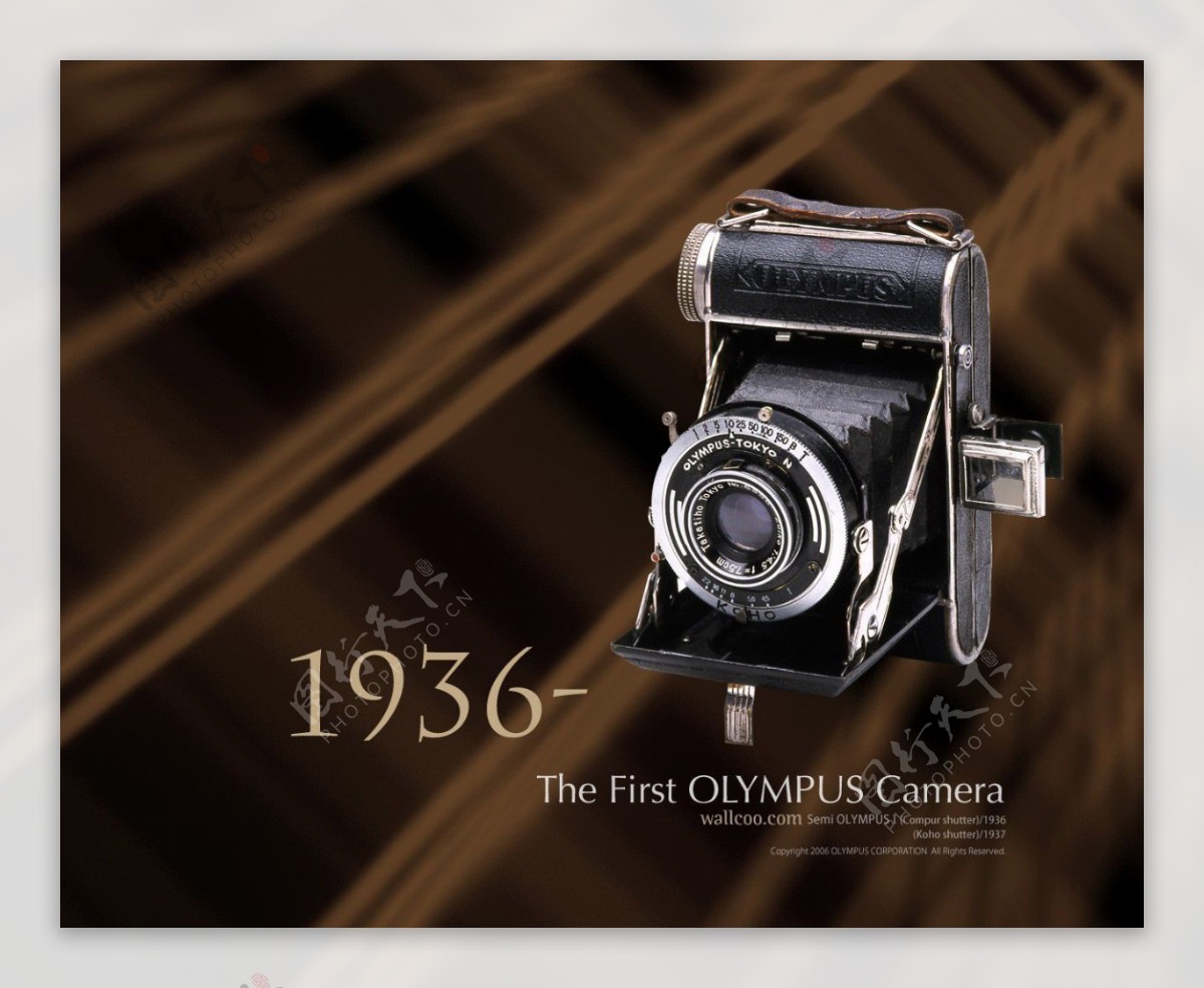 1936年第一部奥林巴斯相机图片