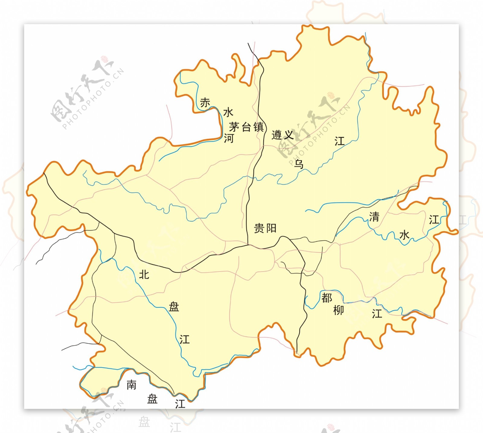 茅台镇地图