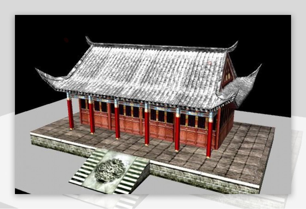 3D古建筑免费下载