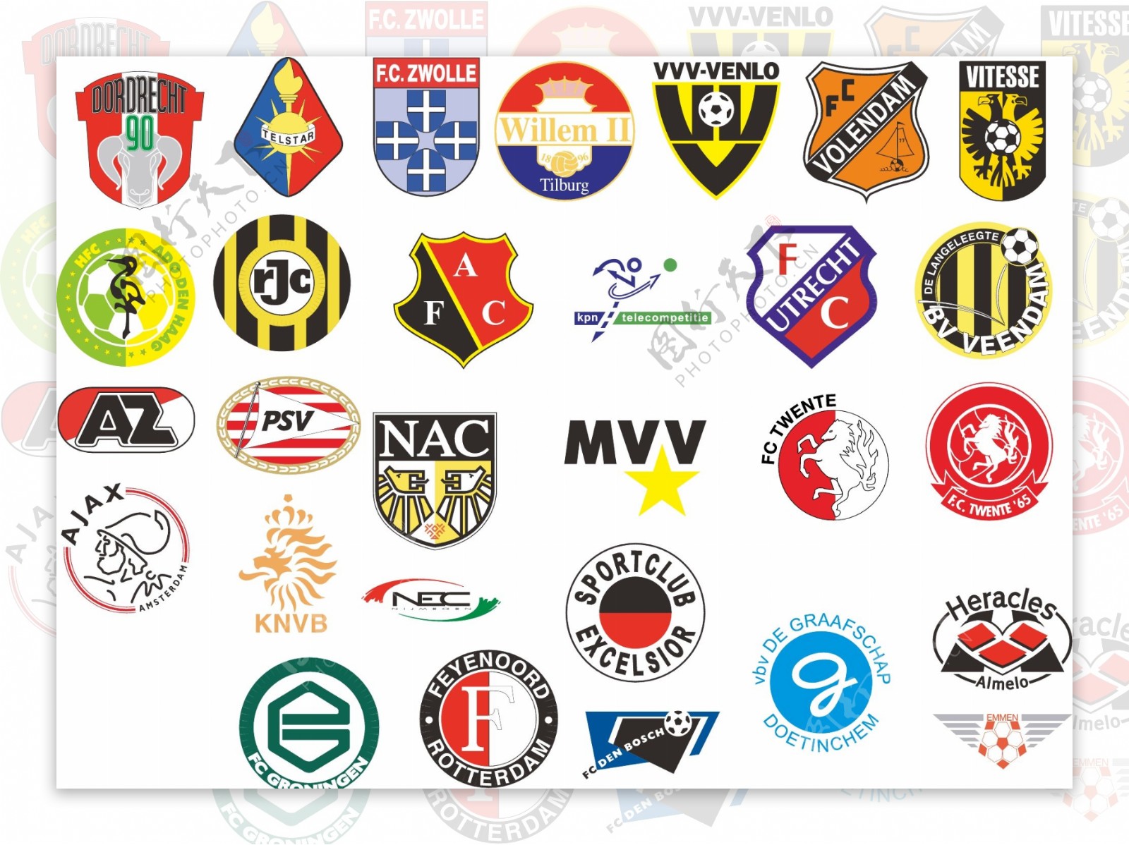 荷兰足球logo图片