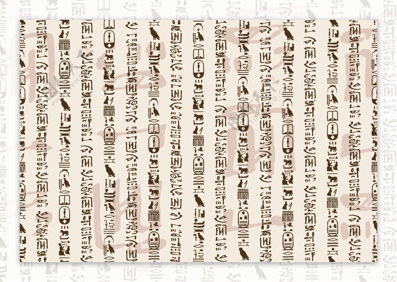 古典埃及文字背景