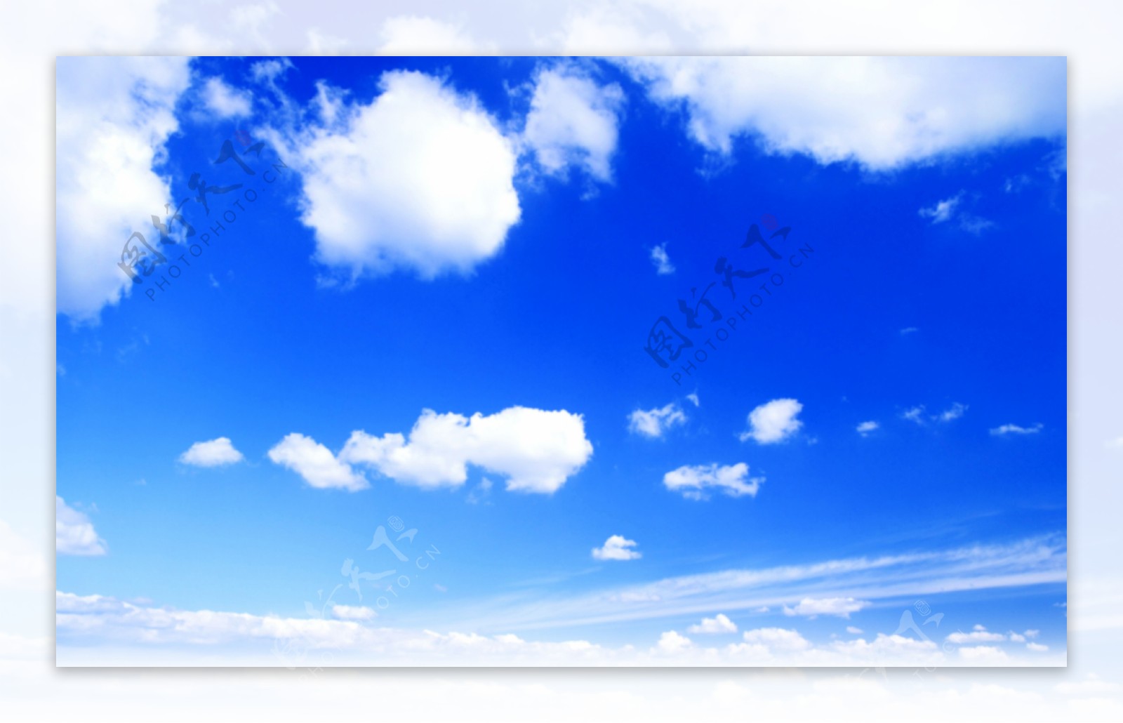 蓝天白云天空云彩云朵云彩