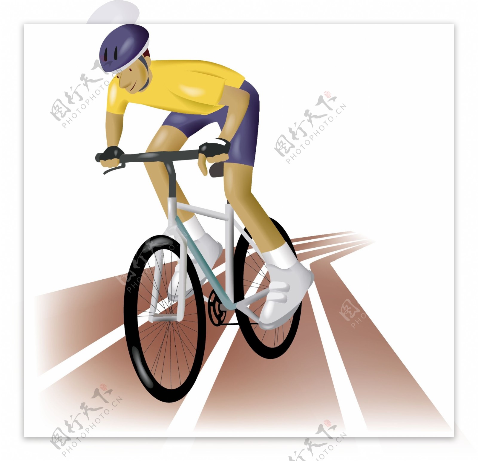 体育运动单车图片