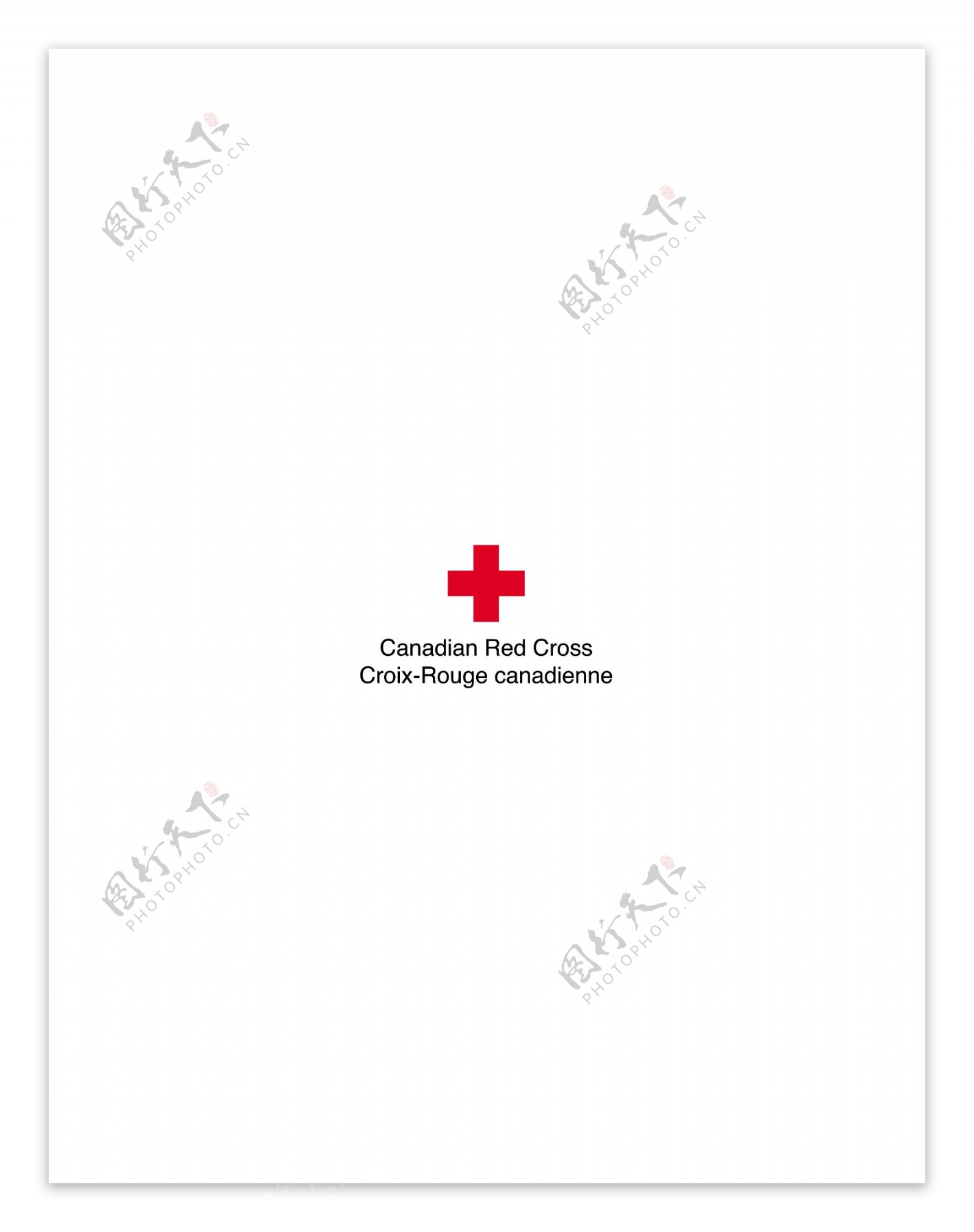 CanadianRedCrosslogo设计欣赏CanadianRedCross医院LOGO下载标志设计欣赏