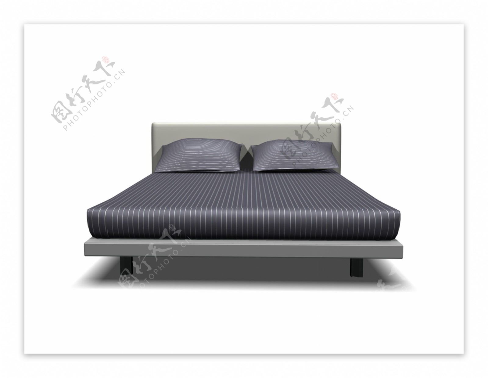 常见的床3d模型家具图片素材94