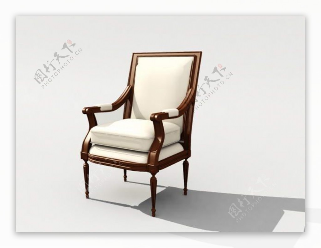 欧式椅子3d模型家具图片素材65