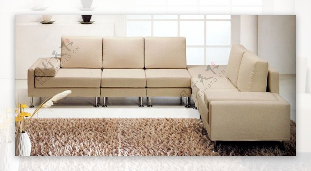 沙发组合3d模型家具效果图97