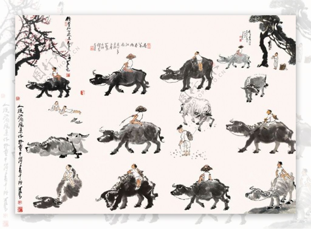 中国古典水墨画