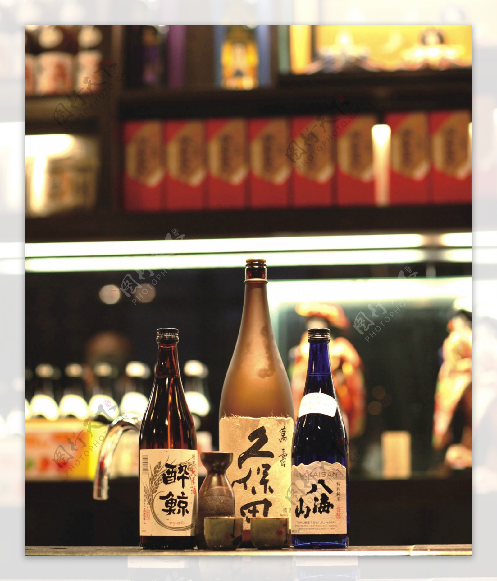 日本美酒高清摄影图片素材