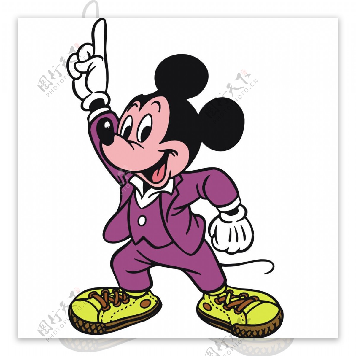 印花矢量图迪士尼米老鼠米奇免费素材