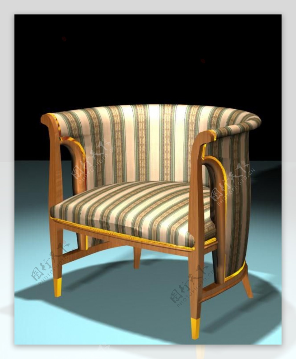欧式双人椅图片