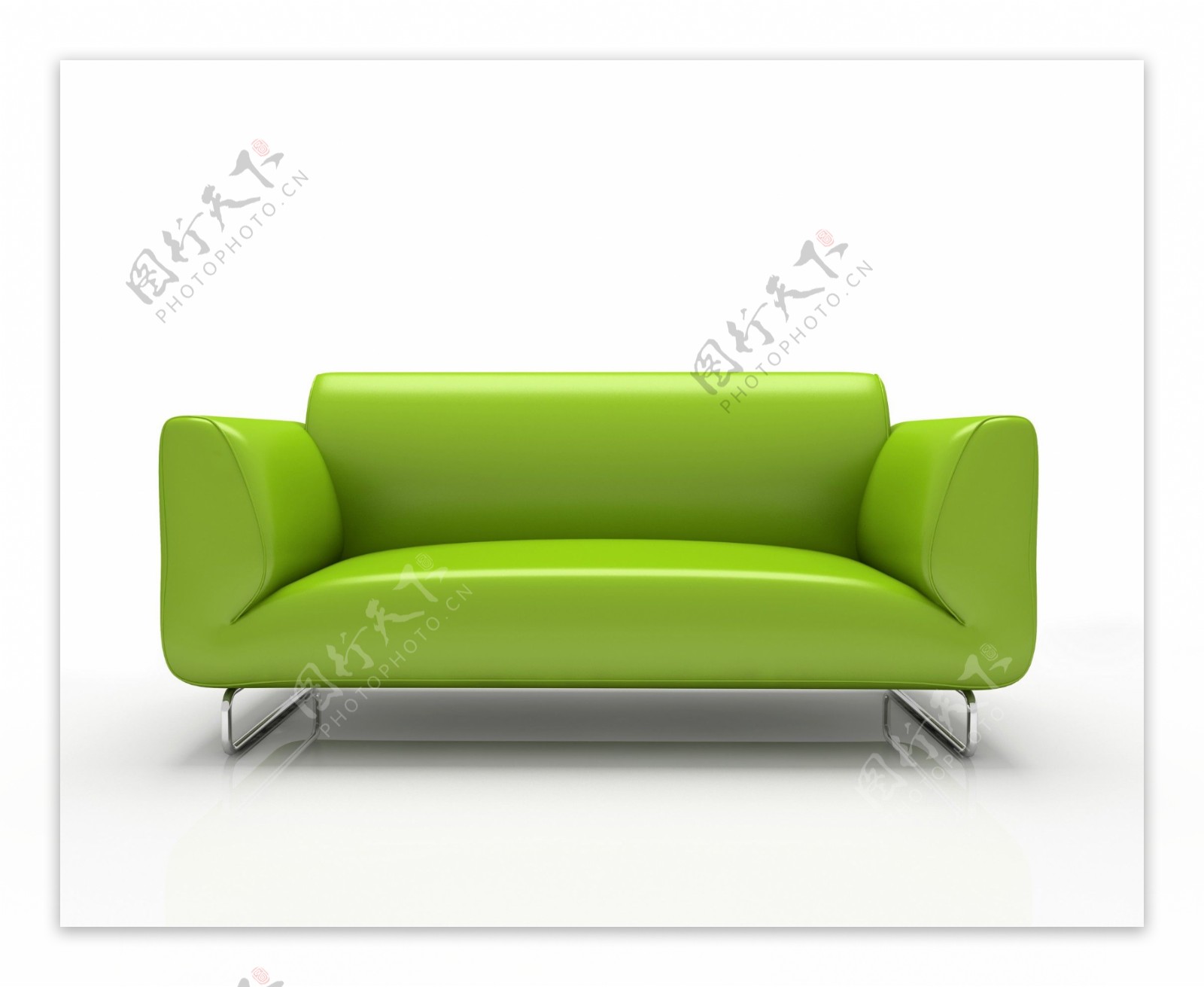绿色沙发