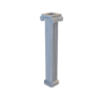 3D欧式柱模型