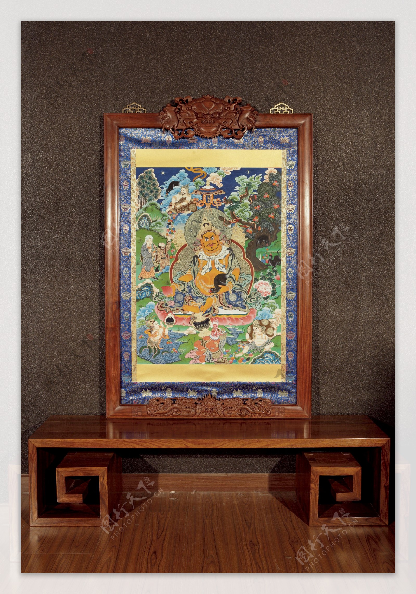 藏传佛教中的黄财神1图片