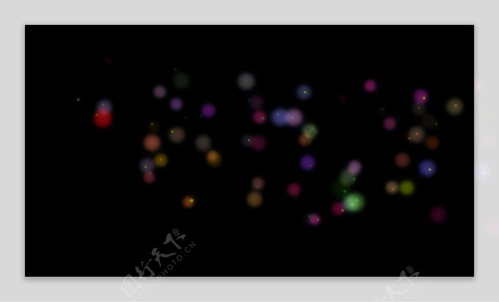 飞行气泡运动的背景颜色视频免费下载