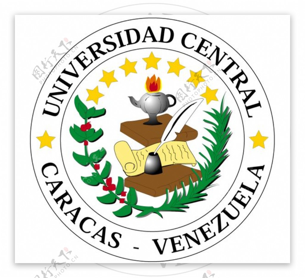 UniversidadCentraldeVenezuelalogo设计欣赏UniversidadCentraldeVenezuela世界名校标志下载标志设计欣赏
