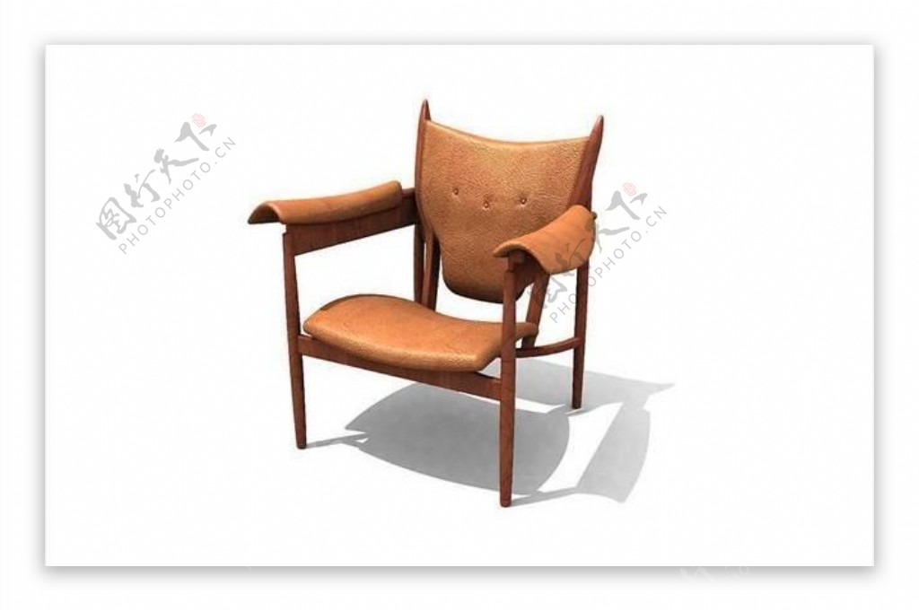 欧式家具椅子0323D模型