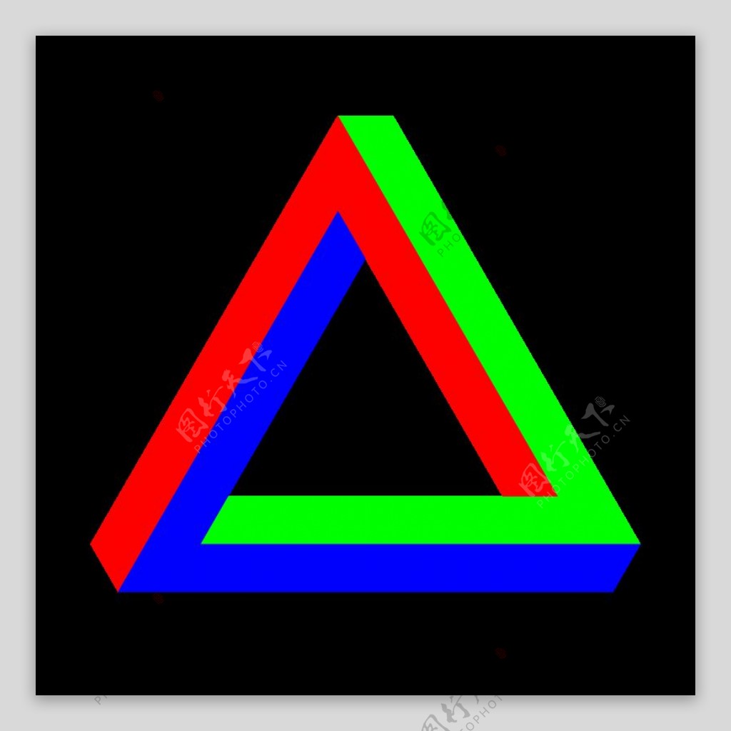 彭罗斯三角的RGB