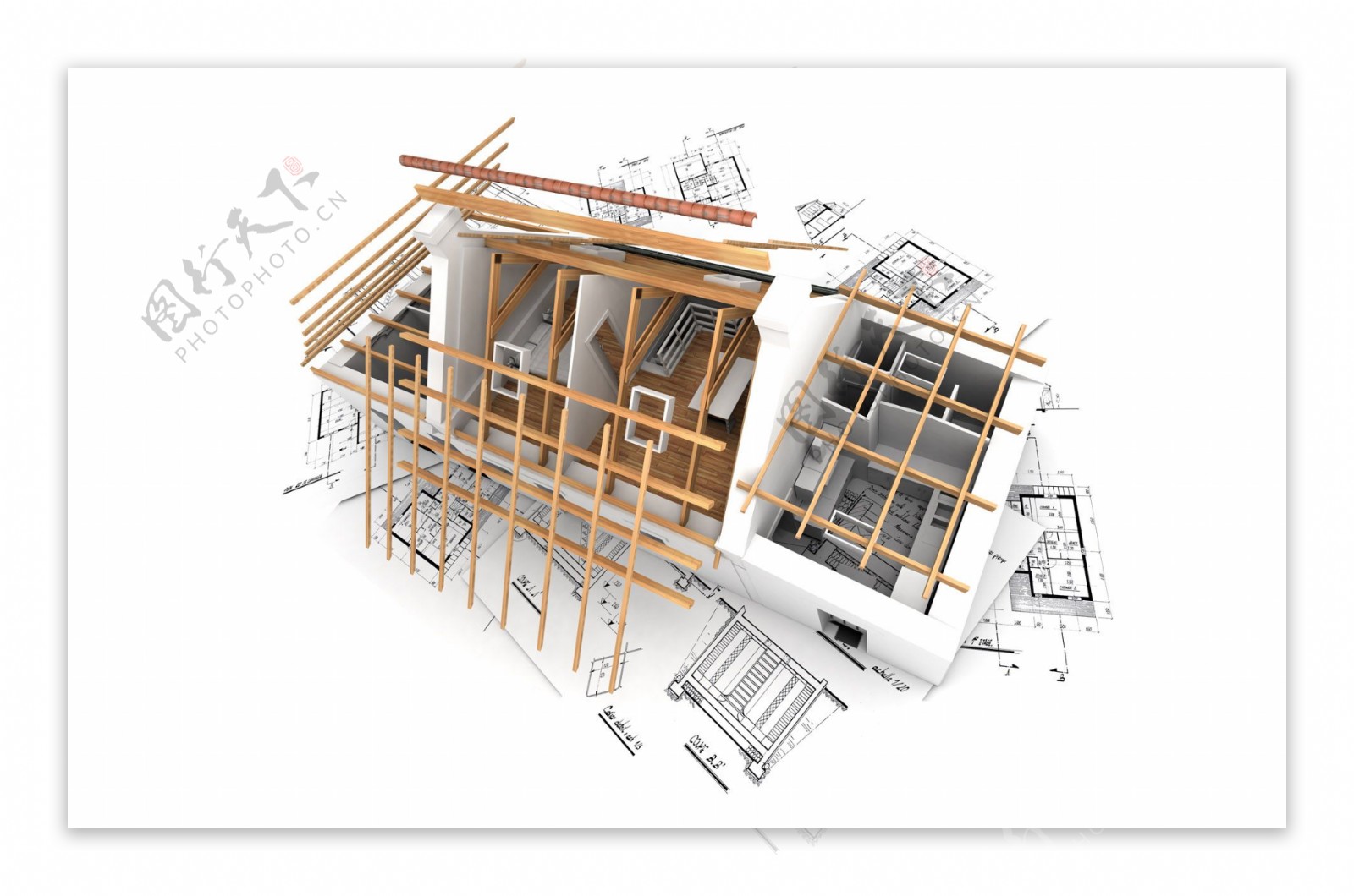 3d建筑室内设计建筑设计图片