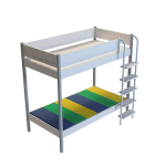 3D儿童床模型