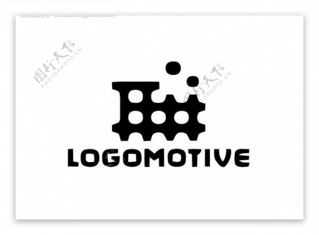 黑白logo图片