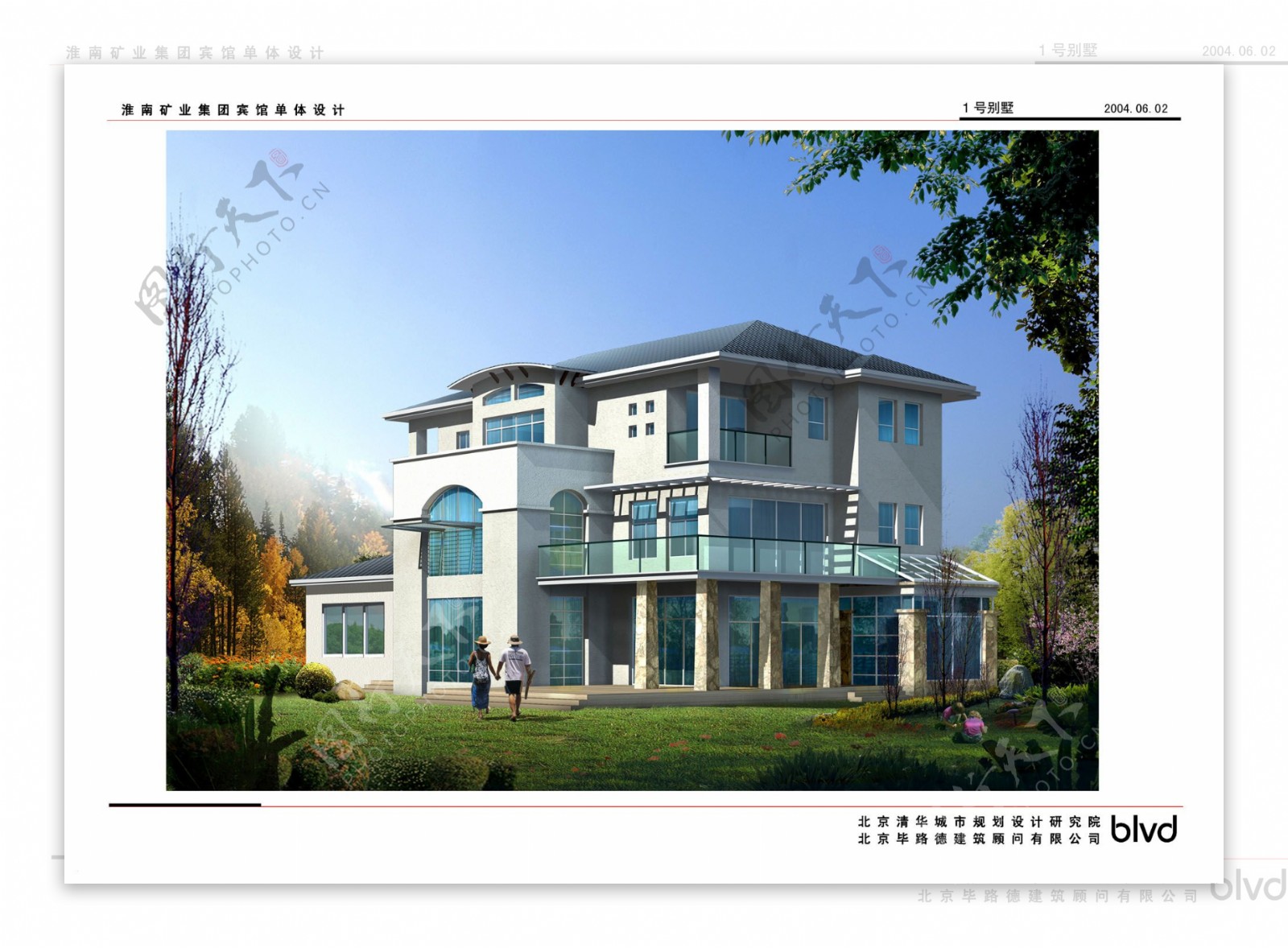 别墅建筑设计CAD详图经典实例